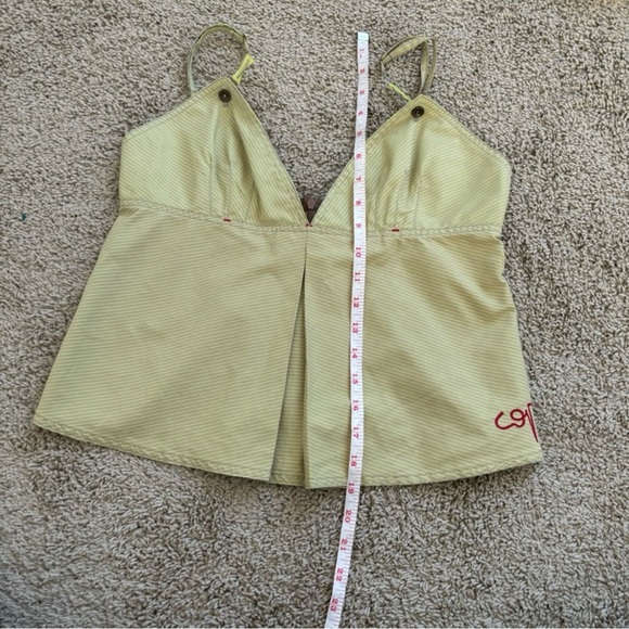 Y2K Cop.Copine V-Neck Grunge Tank Top - Picture 11 of 12